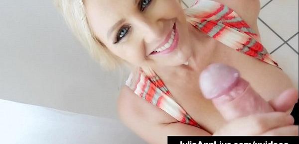  Sold! Busty Milf Julia Ann Sells Home With World Class BJ!